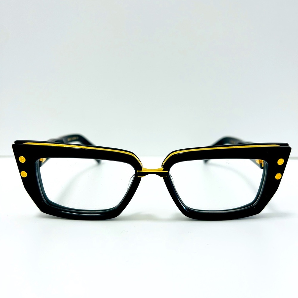 Balmain Madame BPX 134A BLACK GOLD EYEGLASSES